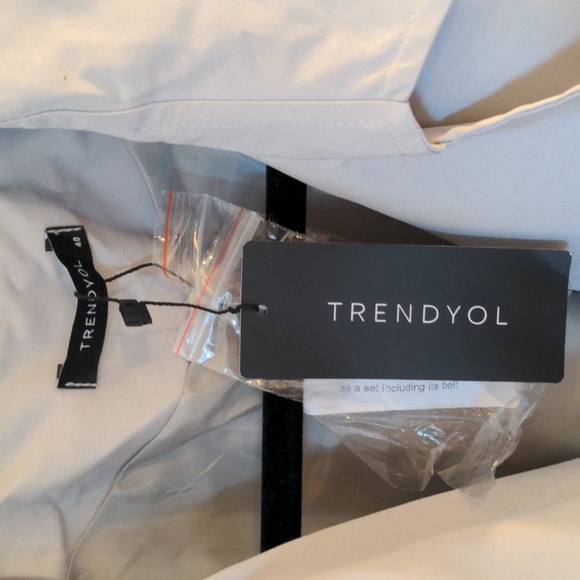 Trendyol trench coat SZ 8 US - Picture 7 of 13
